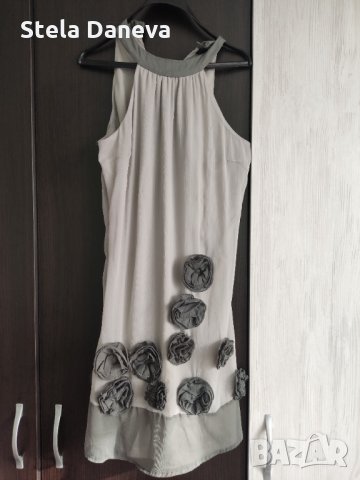 Елегантна къса рокля размер с на веро мода, снимка 1 - Рокли - 35218392
