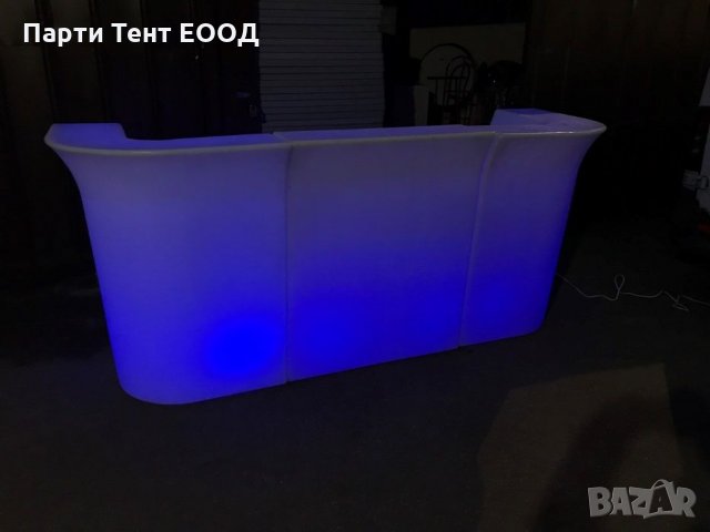 LED PVC мебели под наем, светещи коктейлни маси, ЛЕД светещи барове, снимка 5 - Кетъринг - 31385595