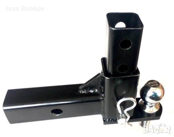 Раздвижен теглич за различна височина на ремаркето на американски стандарт квадрат 2 " инча., снимка 2 - Аксесоари и консумативи - 43982851