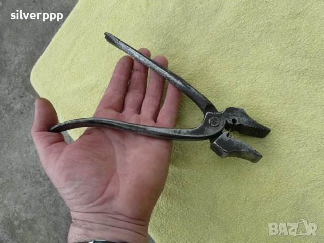  Стари немски обущарски клещи - 43 , снимка 4 - Клещи - 40612810