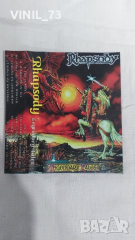 Rhapsody – Legendary Tales, снимка 2 - Аудио касети - 39268664