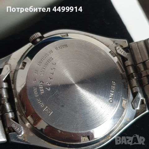 	Мъжки часовник Seiko 5 Automatic, снимка 3 - Антикварни и старинни предмети - 52453258