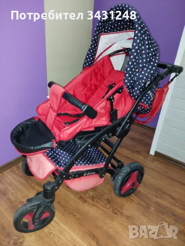 Детска количка, снимка 3 - Детски колички - 49889036