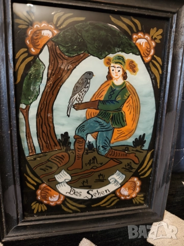 Картина найвизъм върху стъкло, снимка 2 - Картини - 51738081