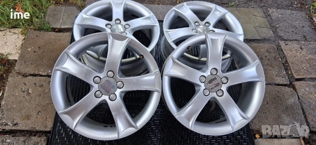 4бр. ляти джанти 6.5J16 ET43. Ronal. 5x100 мм. 57.1 мм среден отвор. OEM 6L0601025M...., снимка 13 - Гуми и джанти - 50922050