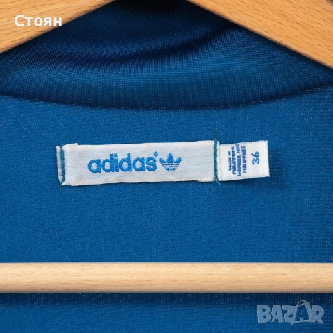 Дамско Vintage Adidas Originals Track Top Горнище, снимка 2 - Спортни екипи - 50760964