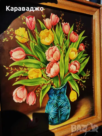 Картина Лалета, снимка 3 - Картини - 47612324