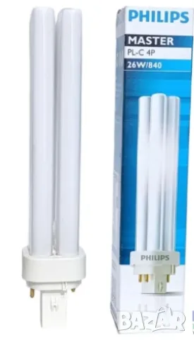 Луминесцентни лампи- PHILIPS MASTER 26W, снимка 3 - Лампи за таван - 47274611