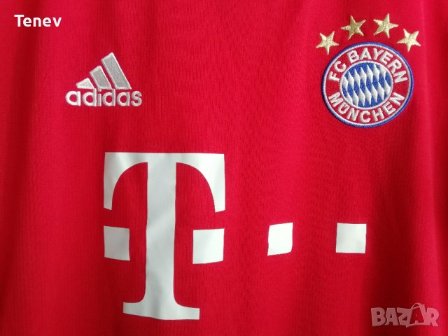 Bayern Munich Lewandowski Adidas оригинална тениска Левандовски Байерн Мюнхен 2015/2016 M, снимка 4 - Тениски - 37198328