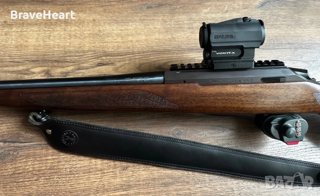 Карабина Лов Tikka T3x HUN O .30-06 Sprg. 51cm NS MT 3з с Weaver Base, снимка 10 - Ловно оръжие - 52476448