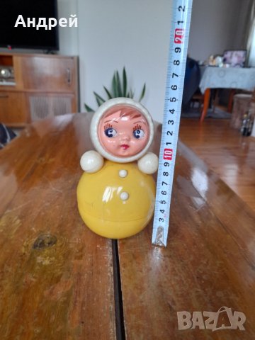 Стара кукла Неваляшка #4, снимка 2 - Други ценни предмети - 43119204