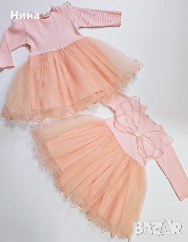 Рокля с ангелски крила 