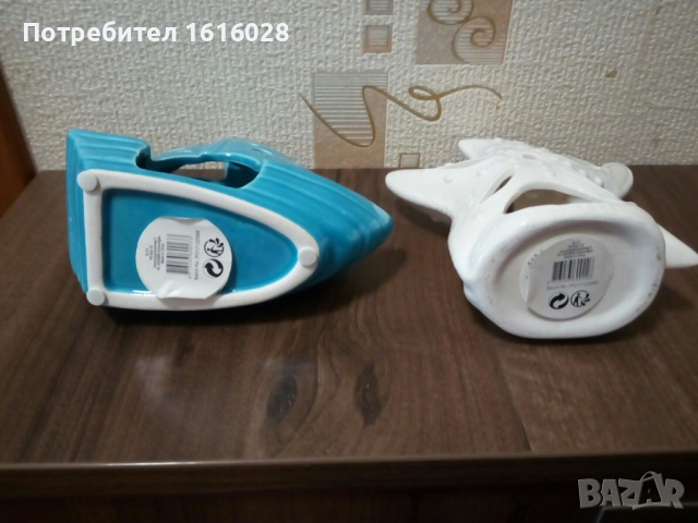 Нови морски порцеланови свешници Лодка и Звезда., снимка 4 - Декорация за дома - 36540962