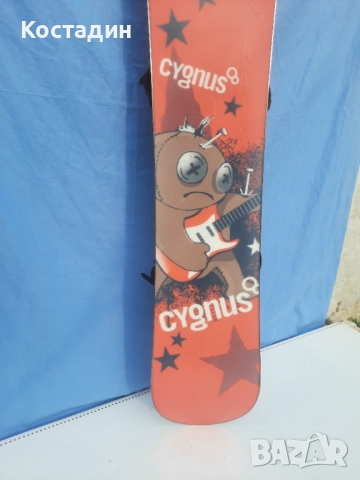 Сноуборд CYGNUS Voodoo boy 135см. с автомати, снимка 9 - Зимни спортове - 52942049