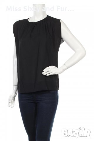 MANGO-нов черен топ Манго-S размер, снимка 7 - Корсети, бюстиета, топове - 33677097