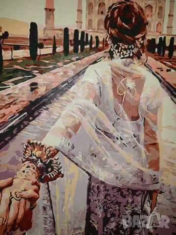 Нова картина рисувана акрил, снимка 4 - Картини - 26665458