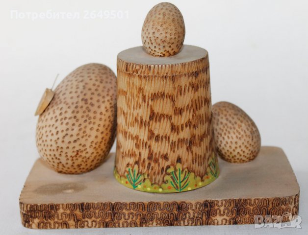 Руски СССР дървени таралежи с кутийка 1970те, снимка 3 - Колекции - 36620376