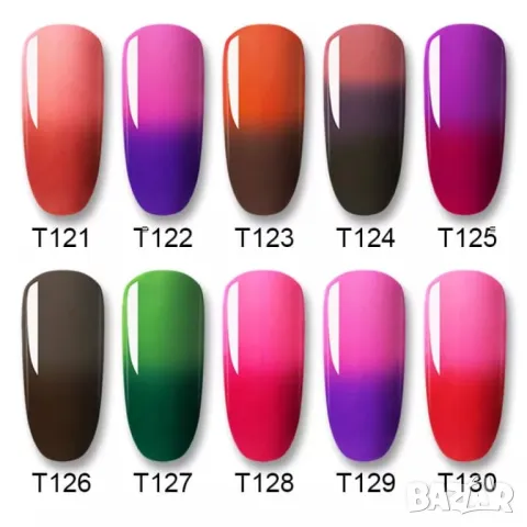  10мл ROSALIND Термо гел лак , снимка 4 - Продукти за маникюр - 28441937