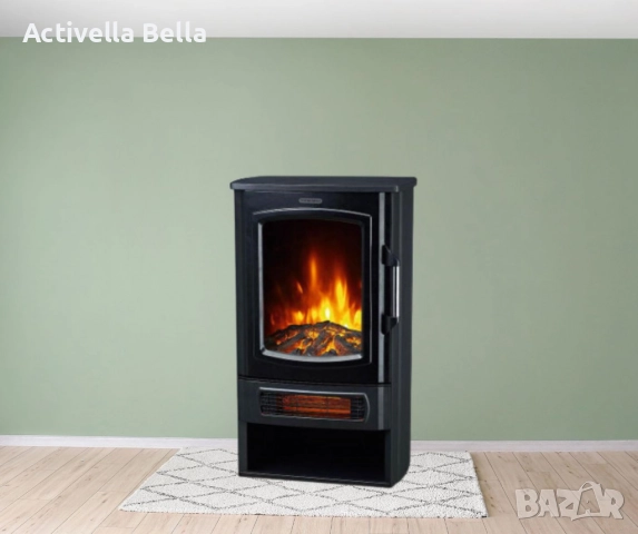 Електрическа камина, 2000W, снимка 5 - Отоплителни печки - 52558247