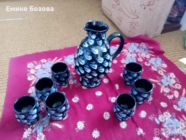 КЕРАМИЧНИ СЕРВИЗИ РАКИЯ,ВИНО,ПОДПРАВКИ , снимка 4 - Декорация за дома - 50739146
