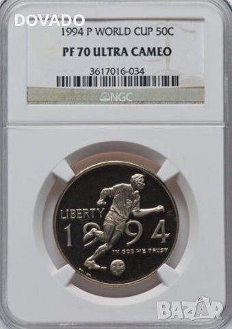 1994-P World Cup 50c - NGC PF 70 - USA Commemorative Half Dollar Coin