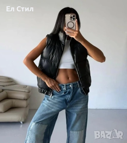 💎Къс кожен елек С М Л ХЛ размер Цена:31 евро Еконт