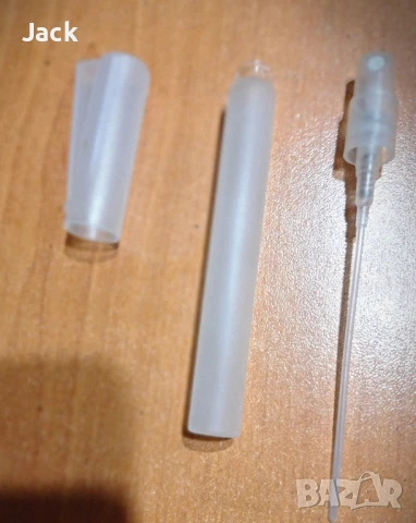 СТЪКЛЕНИ, СОДЕНИ, КРЪГЛИ СПРЕЙ ШИШЕНЦА ЗА ПАРФЮМИ ТИП: ПИСАЛКА, КАЛЕМ 10 ml. С КАПАЧЕ. , снимка 2 - Унисекс парфюми - 51414325