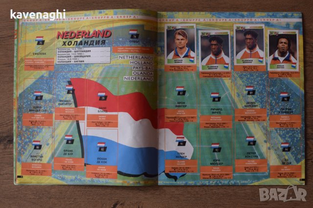 Продавам: Частично попълнен албум Panini UEFA Euro 1996 England (почти празен), снимка 7 - Колекции - 39710718