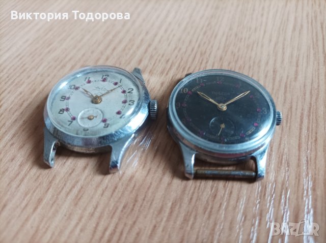 Мъжки часовник Нева, снимка 3 - Антикварни и старинни предмети - 43127051