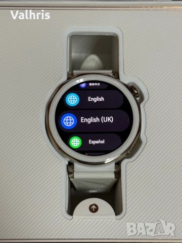 Гаранция! Huawei Watch GT 5 PRO 42mm White Fluoroelastomer Strap, снимка 2 - Смарт часовници - 52925553