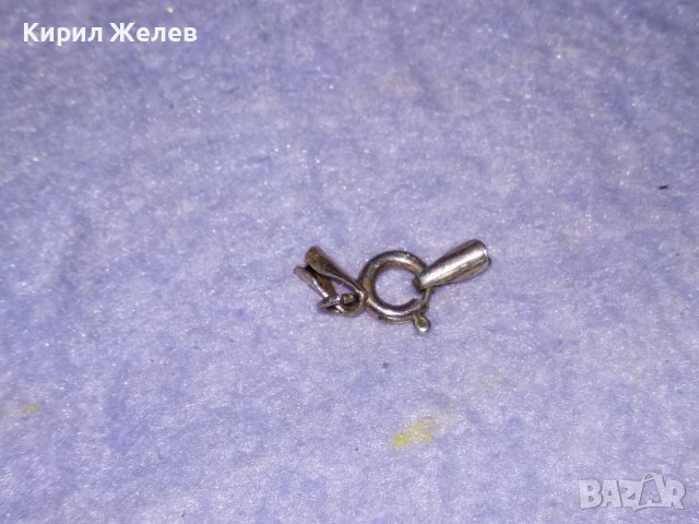 СРЕБЪРНА КАРАБИНКА за НЕЖНА ГРИВНА или КОЛИЕ СРЕБРО 925 ЗАКОПЧАЛКА за ВЕРИЖКА 32383, снимка 3 - Други - 39229493