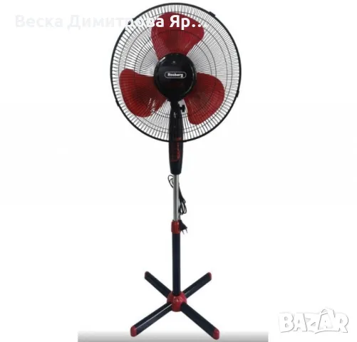 Вентилатор Rosberg, 40W, 40см.