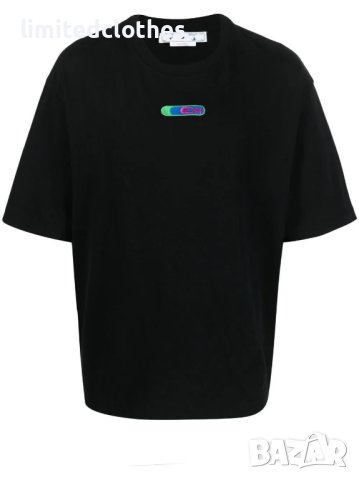 OFF-WHITE c/o VIRGIL ABLOH Black Weed Arrows Logo Мъжка Тениска size L и XL, снимка 2 - Тениски - 40285012