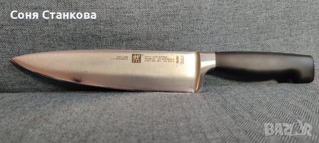 ZWILLING - FOUR STAR - Луксозен комплект кухненски ножове с блок, снимка 10 - Прибори за хранене, готвене и сервиране - 43182721