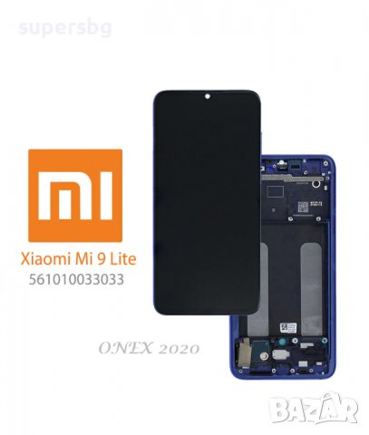 Нов 100% Оригинален LCD Дисплей + Тъч скрийн + Рамка за Xiaomi Mi 9 Lite