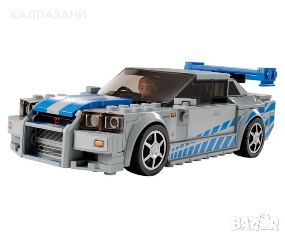 LEGO® Speed Champions 76917 - „Бързи и яростни 2“ Nissan Skyline GT-R (R34), снимка 3 - Конструктори - 43253892