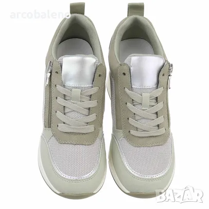 Дамски кецове на танкетка, 4цвята , снимка 5 - Кецове - 48450802