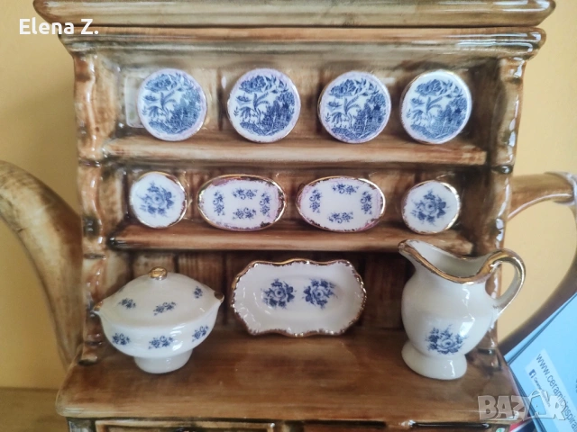 Нов колекционерски чайник Welsh Dresser на Swineside, England, снимка 3 - Колекции - 53244742