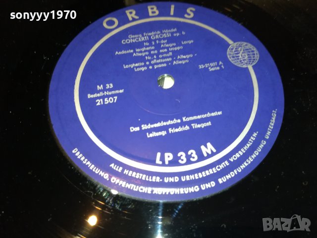 GEORG FRIEDERICH HANDEL-GERMANY 1506221921, снимка 9 - Грамофонни плочи - 37098352