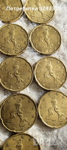 цента Италиански 20 цента, снимка 3 - Нумизматика и бонистика - 53277479