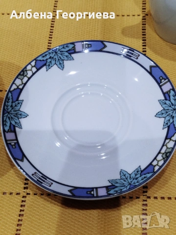 Баварски комплект за дълго кафе  SCHIRNODING BAVARIA ☕☕☘️☕☕☕, снимка 4 - Сервизи - 53070000