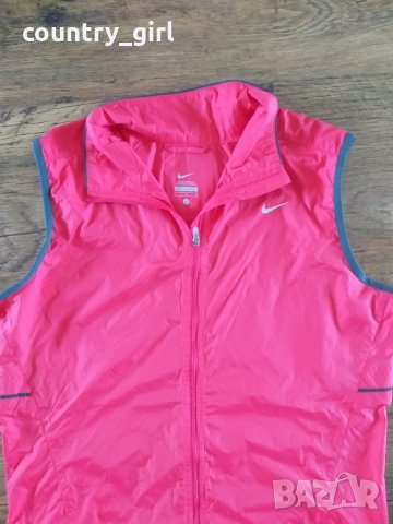 Nike Women's MicroFibre Red scarlet fire - страхотен дамски елек, снимка 6 - Елеци - 28218181