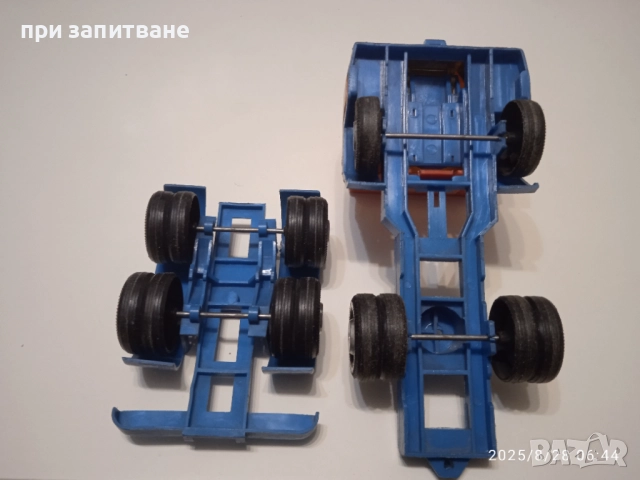  Стар ГДР камион, ретро играчка, 30 см., снимка 7 - Колекции - 51517772