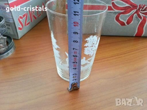 ретро стъклени чаши за чай за стакани подстакани, снимка 3 - Антикварни и старинни предмети - 28258691