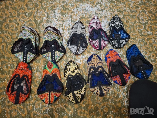 Родопски мъжки и дамски терлици, плетени чорапи, снимка 6 - Други - 47423642