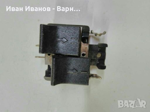 Ключ двоен плъзгащ ; вкл. отделно 2А/250VAC~ , снимка 1