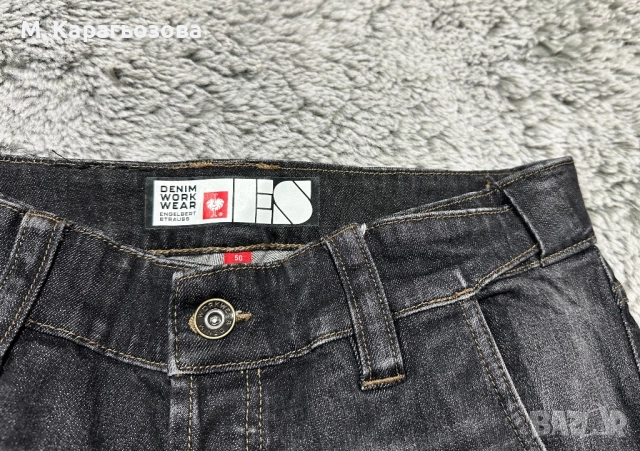 Engelbert Strauss Cargo POWERdenim Shorts, Размер 50, снимка 6 - Къси панталони - 52516681