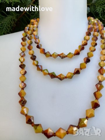 Ръчно изработено колие, снимка 4 - Колиета, медальони, синджири - 43245299