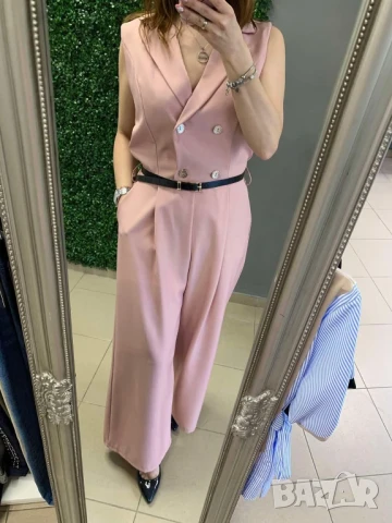 🌸Дамски гащеризон с колан , снимка 2 - Гащеризони - 50622923