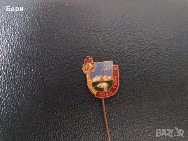 Значка Млад турист, снимка 3 - Колекции - 28101412